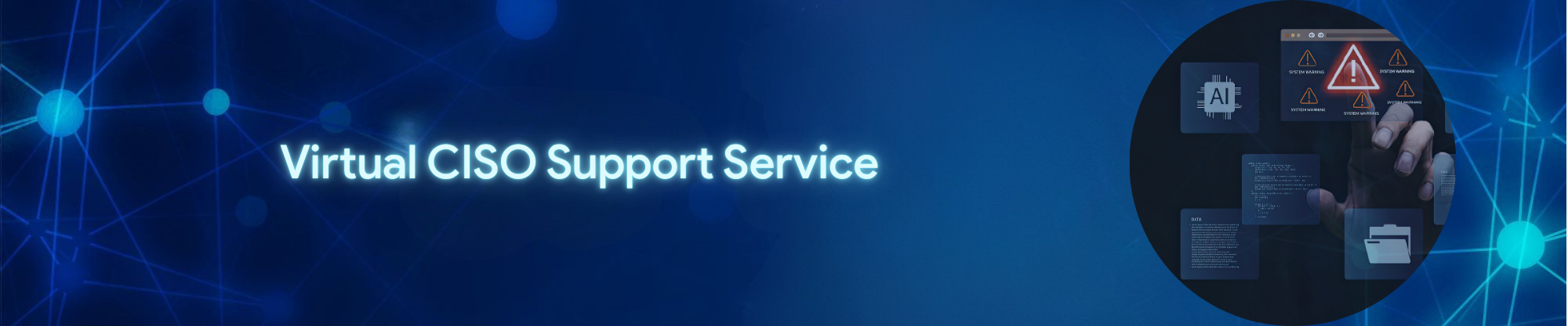 Banner of Virtual CISO Support Service